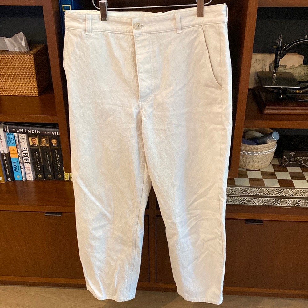 Cream COS chino pant. Size 38 EU (size 8)